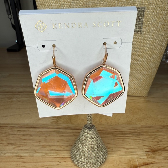 Kendra Scott Jewelry - Kendra Scott Vanessa Drop Earrings, featuring dichroic glass